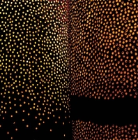 Suede lamps close up